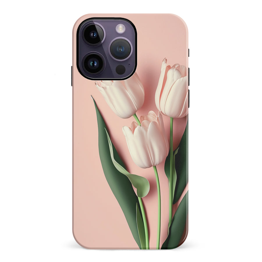 iPhone 14 Pro Max Floral Phone Case in Pink