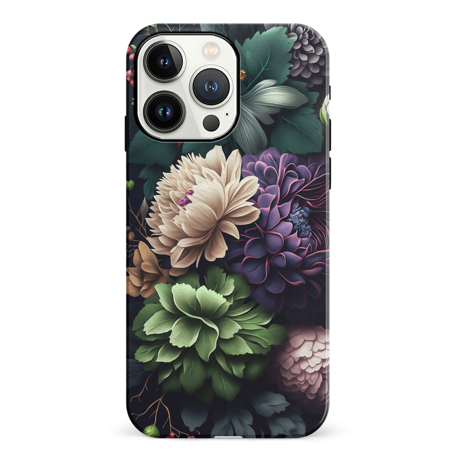 iPhone 13 Pro Carnation Phone Case in Black