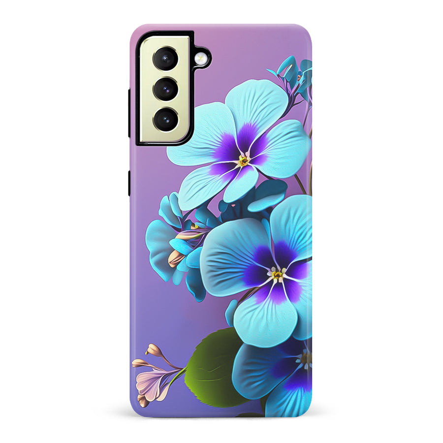 Samsung Galaxy S22 Plus Pansy Floral Phone Case
