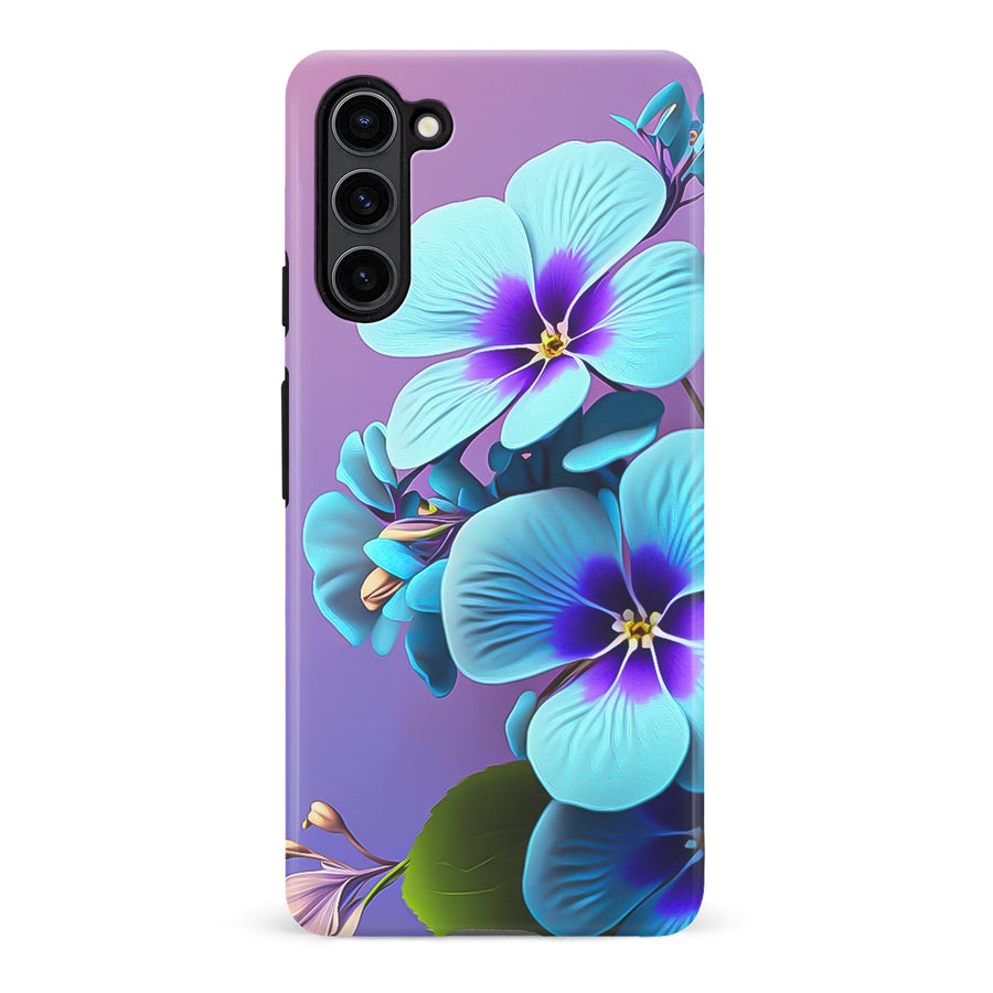 Samsung S23 Plus Pansy Floral Phone Case