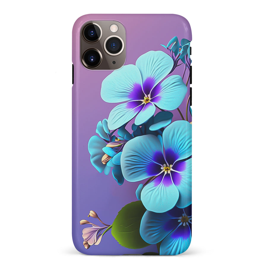 iPhone 11 Pro Max Pansy Floral Phone Case