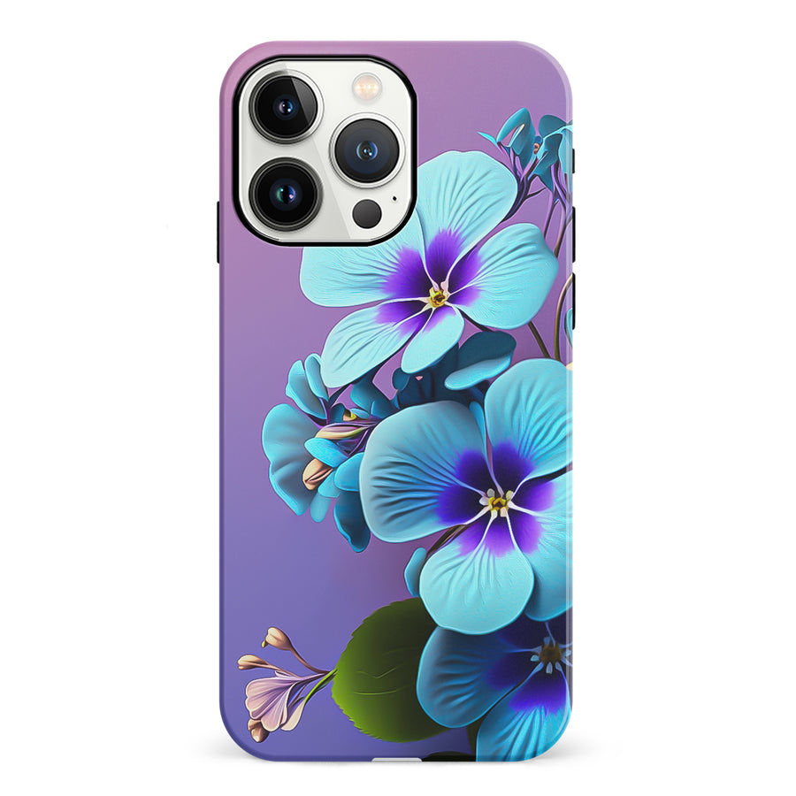 iPhone 13 Pro Pansy Floral Phone Case