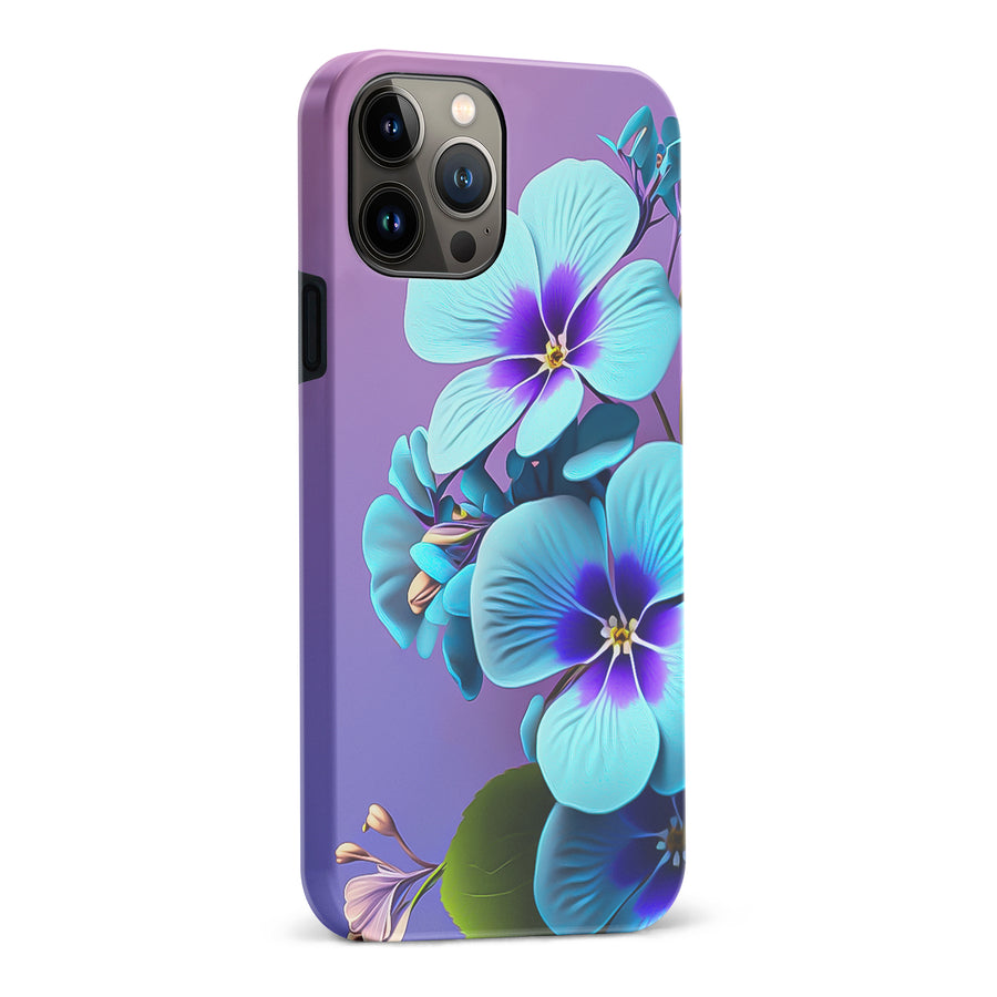 iPhone 13 Pro Max Pansy Floral Phone Case