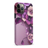 iPhone 13 Pro Max Hibiscus Phone Case in Purple