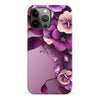 iPhone 13 Pro Max Hibiscus Phone Case in Purple