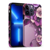iPhone 14 Pro Max Hibiscus Phone Case in Purple