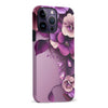 iPhone 14 Pro Max Hibiscus Phone Case in Purple