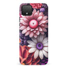 Google Pixel 4 Daisy Phone Case in Purple