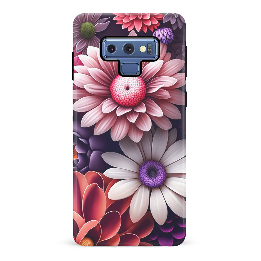 Samsung Galaxy Note 9 Daisy Phone Case in Purple