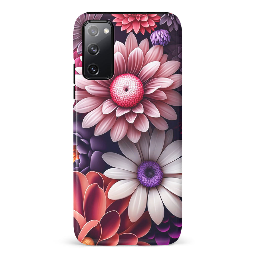 Samsung Galaxy S20 FE Daisy Phone Case in Purple