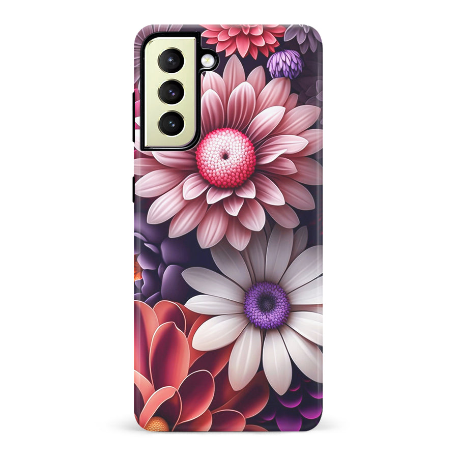 Samsung Galaxy S22 Plus Daisy Phone Case in Purple