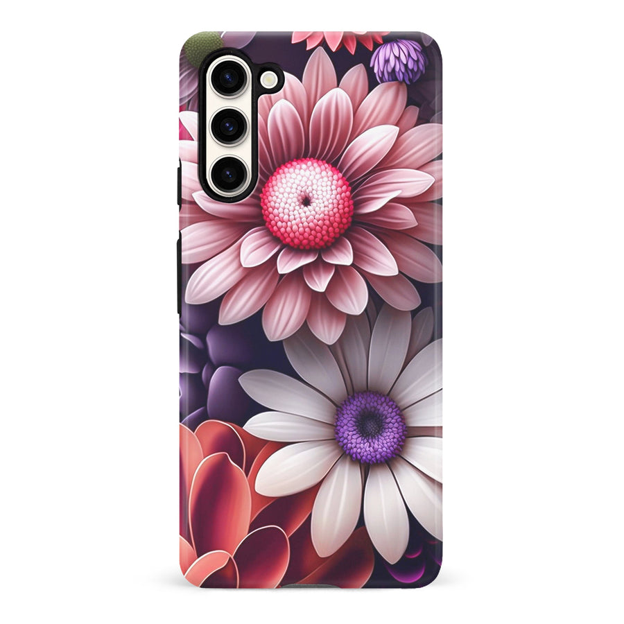 Samsung S23 Daisy Pattern Floral Phone Case