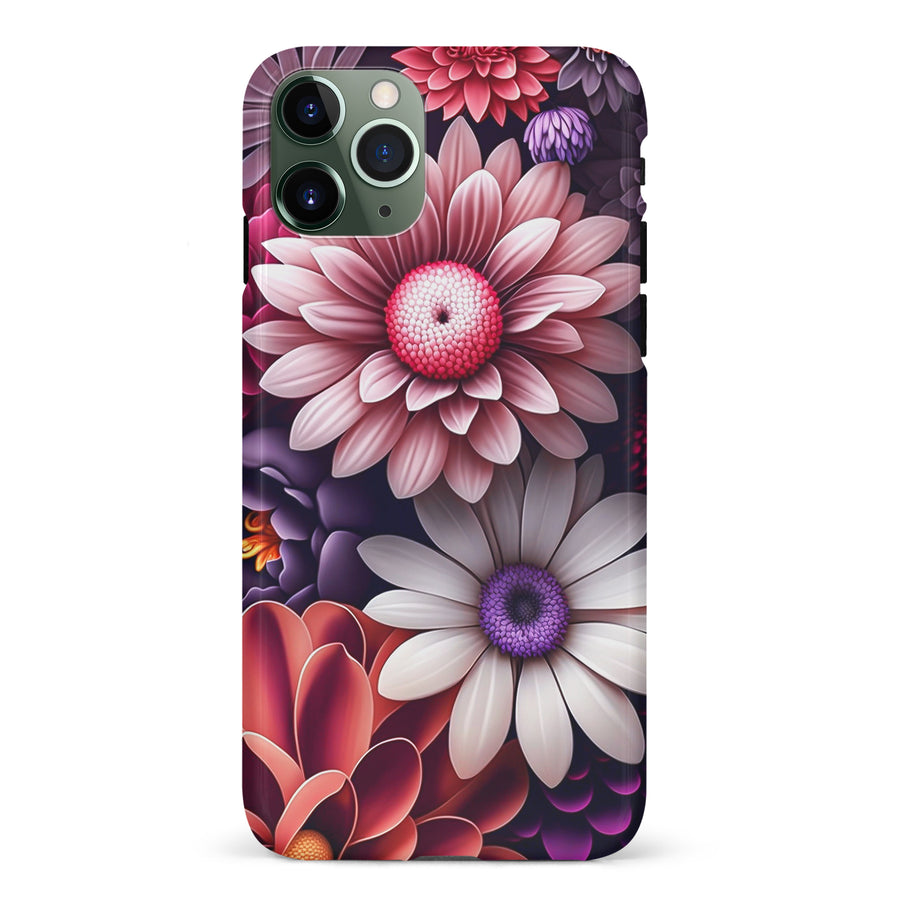 iPhone 11 Pro Daisy Phone Case in Purple