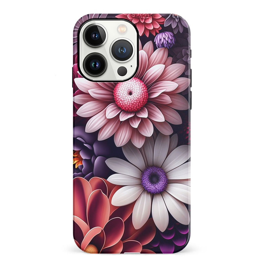 iPhone 13 Pro Daisy Phone Case in Purple