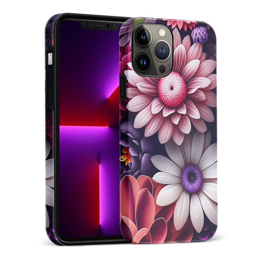 iPhone 13 Pro Max Daisy Phone Case in Purple