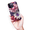 iPhone 14 Pro Max Daisy Phone Case in Purple