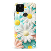 Google Pixel 5 Floral Phone Case in White