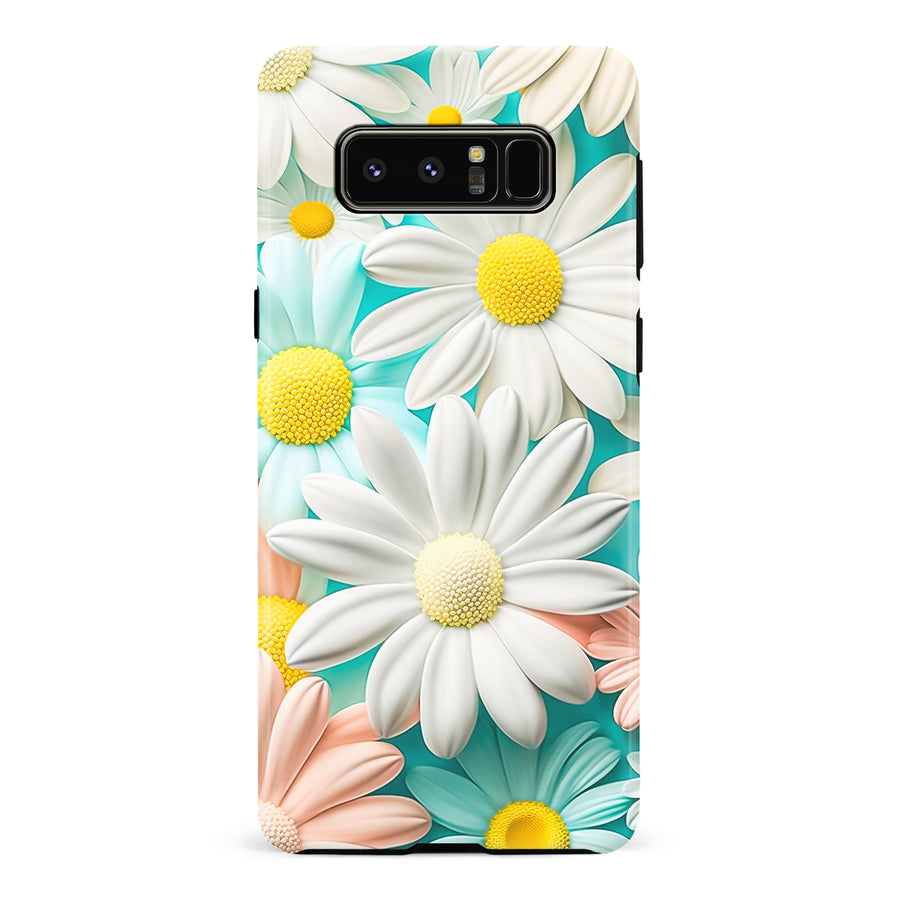 Samsung Galaxy Note 9 Floral Phone Case in White
