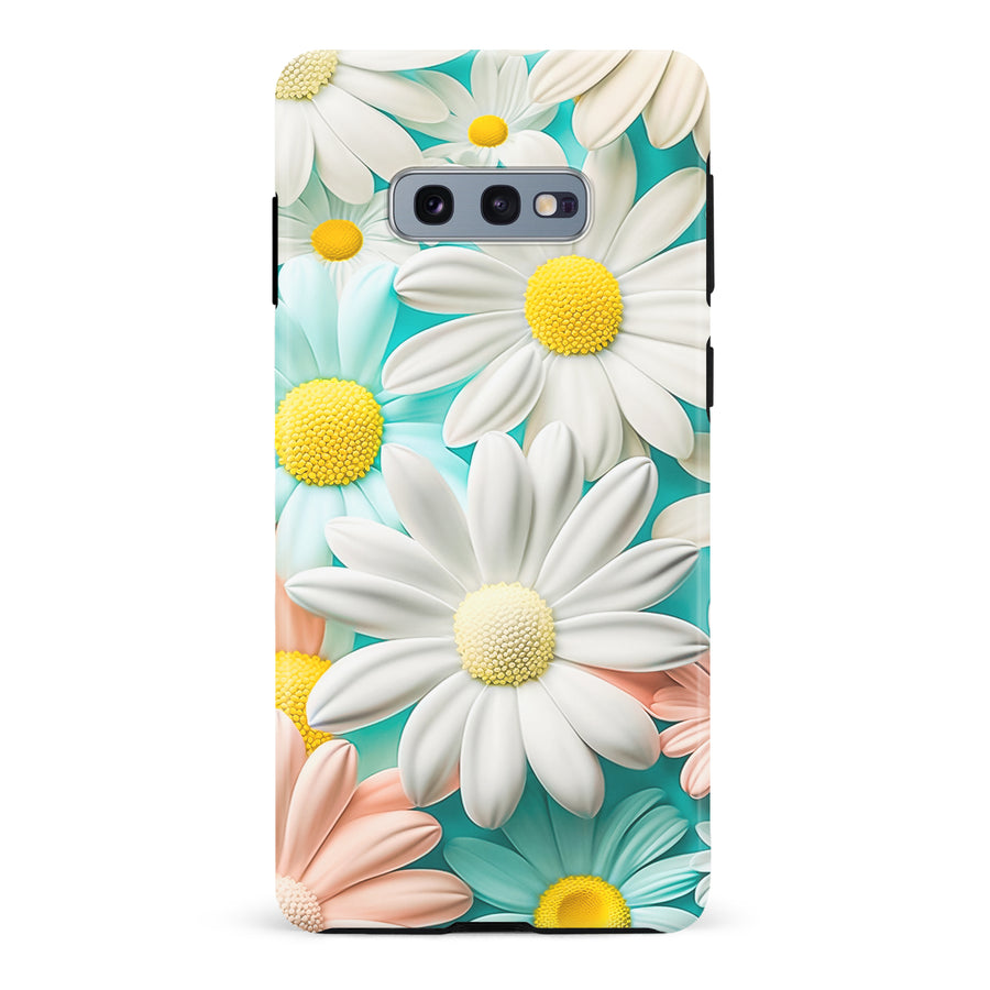 Samsung Galaxy S10e Floral Phone Case in White