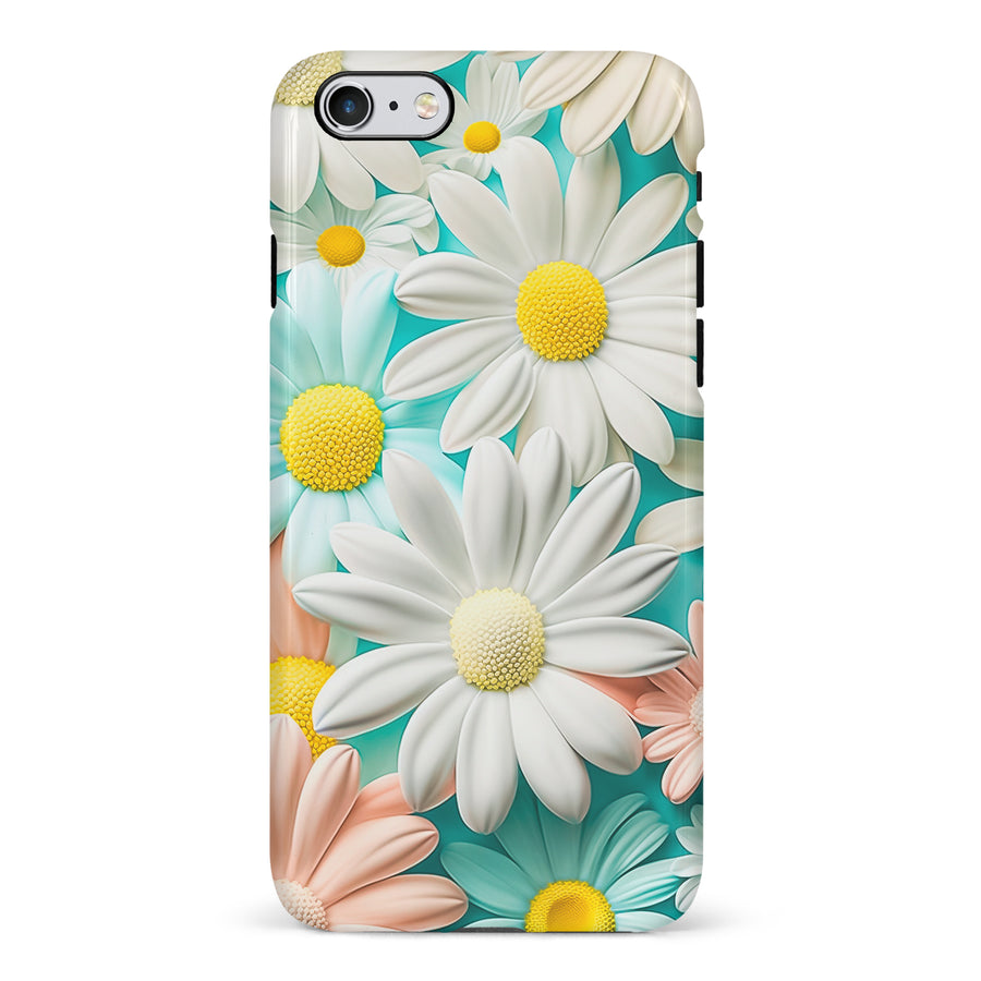 iPhone 6 Floral Phone Case in White