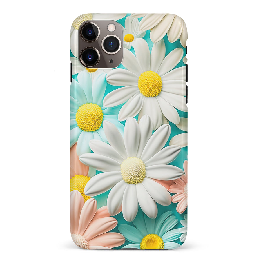 iPhone 11 Pro Max Floral Phone Case in White