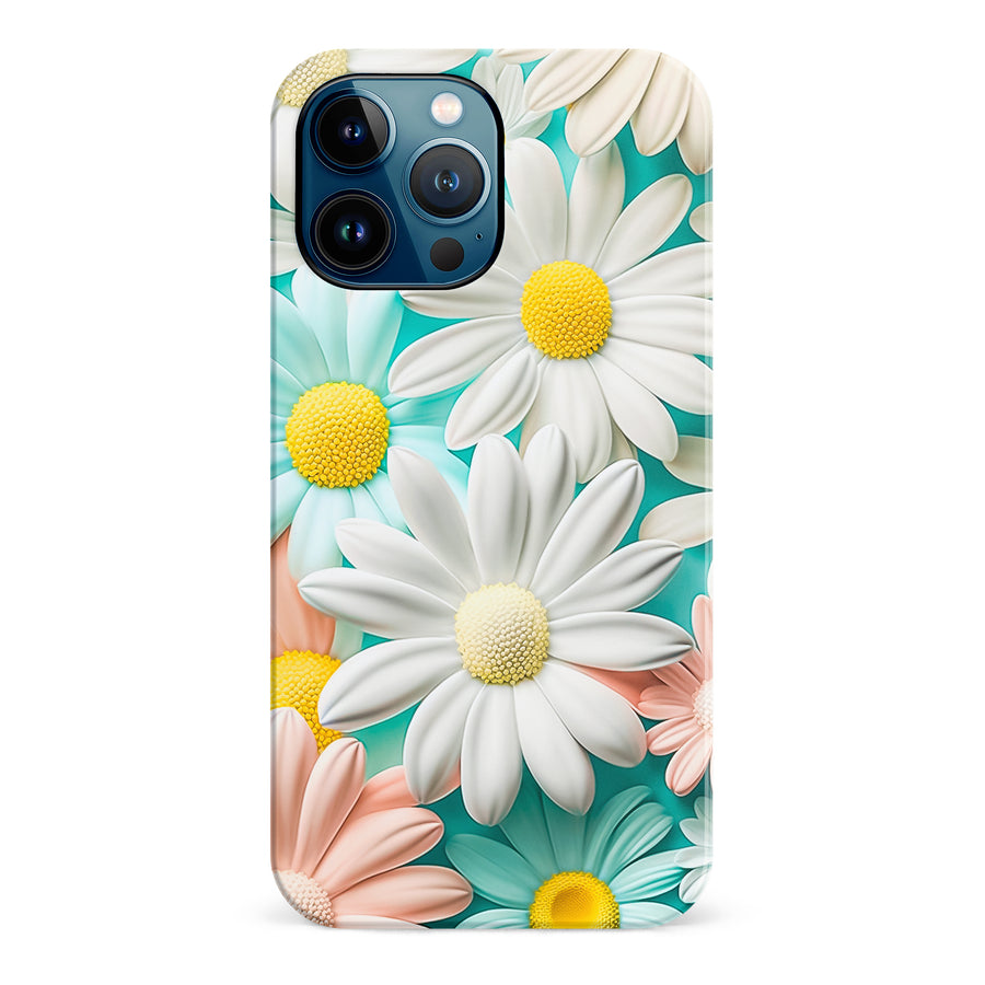 iPhone 12 Pro Max Floral Phone Case in White