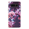 Samsung Galaxy Note 8 Cherry Blossom Phone Case in Purple