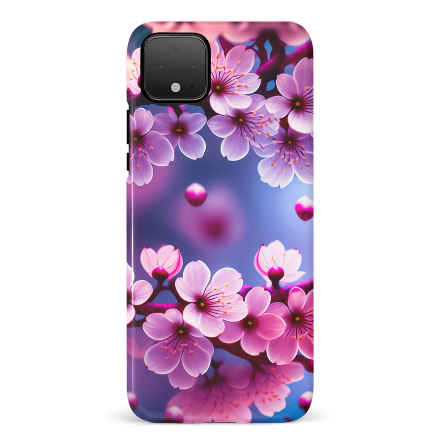 Google Pixel 4 Sakura Phone Case in Purple