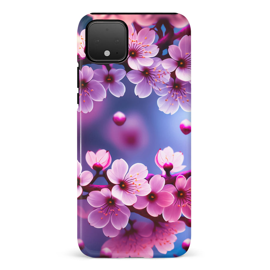 Google Pixel 4 XL Sakura Phone Case in Purple