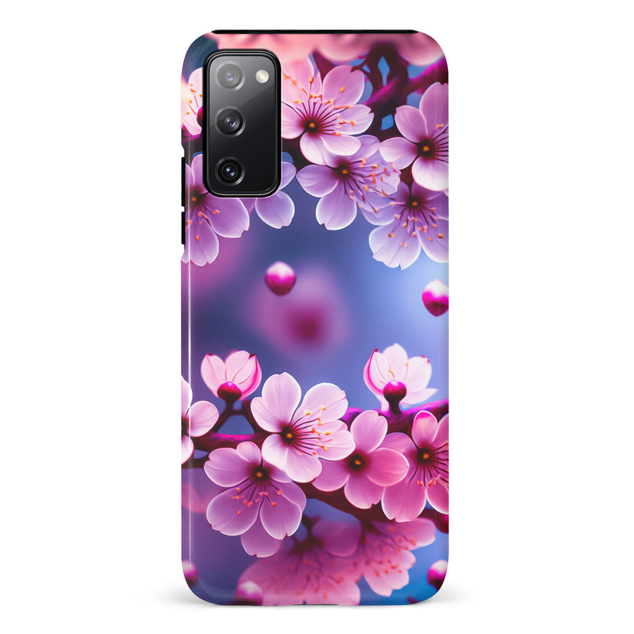 Samsung Galaxy S20 FE Sakura Phone Case in Purple
