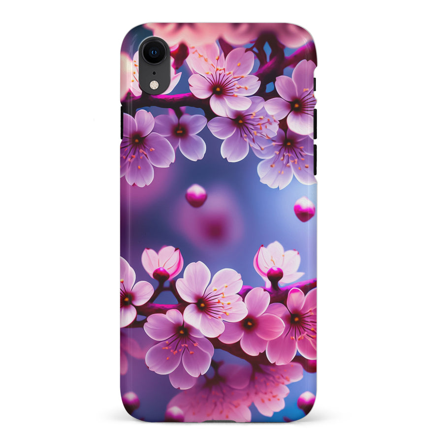 iPhone XR Sakura Phone Case in Purple