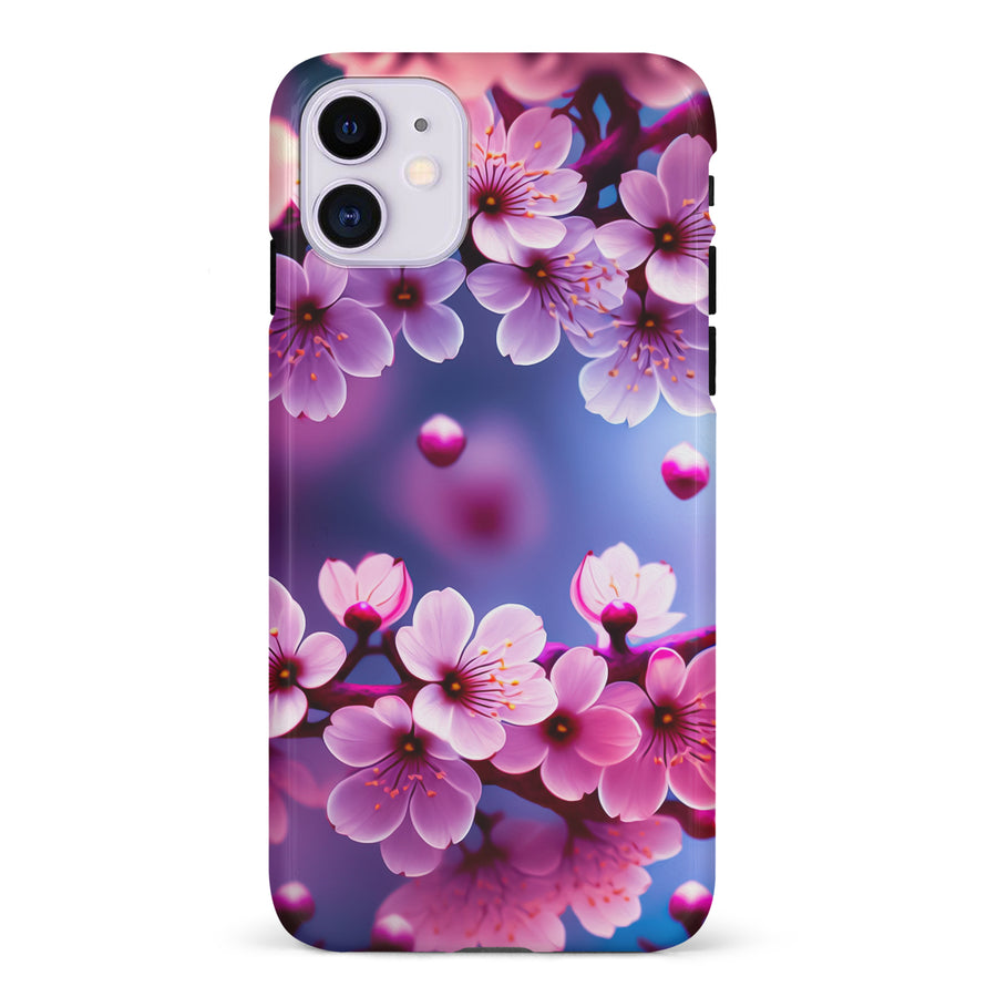 iPhone 11 Sakura Phone Case in Purple