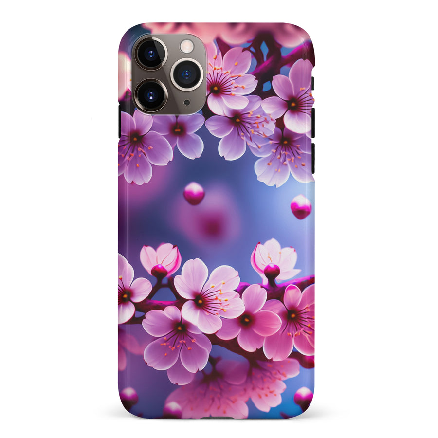 iPhone 11 Pro Max Sakura Phone Case in Purple