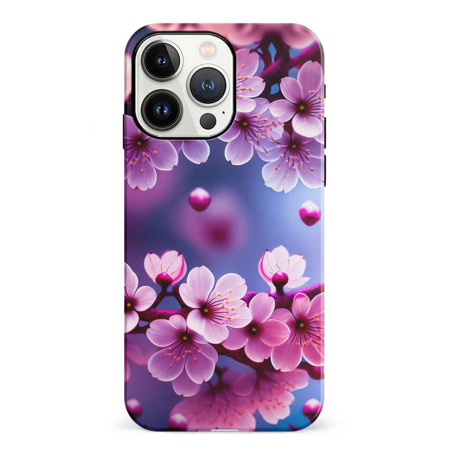 iPhone 13 Pro Sakura Phone Case in Purple