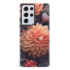 Samsung Galaxy S21 Ultra Dahlia Phone Case in Black