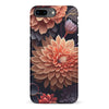 iPhone 8 Plus Dahlia Phone Case in Black