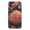 iPhone XS Max Dahlia Phone Case in Black