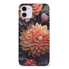 iPhone 11 Dahlia Phone Case in Black