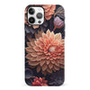 iPhone 12 Dahlia Phone Case in Black