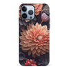 iPhone 12 Pro Dahlia Phone Case in Black