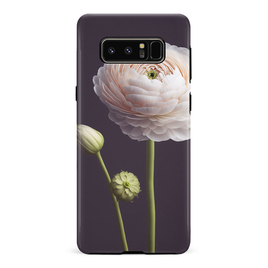Samsung Galaxy Note 8 Persian Buttercup Phone Case in Black