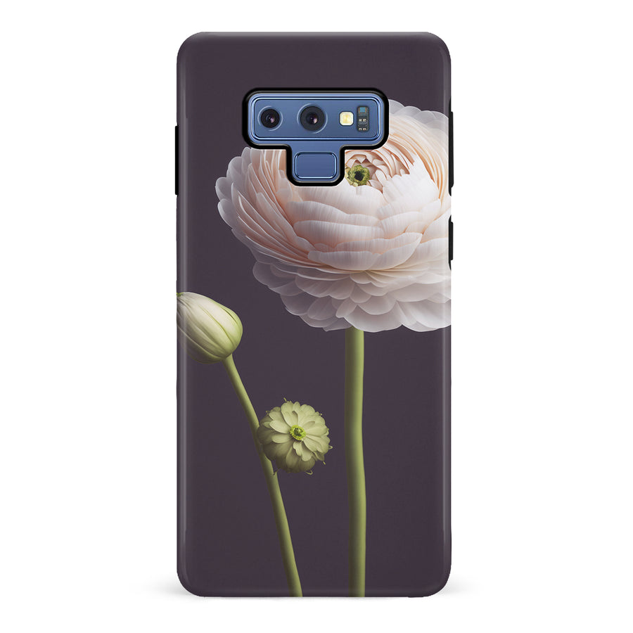 Samsung Galaxy Note 9 Persian Buttercup Phone Case in Black