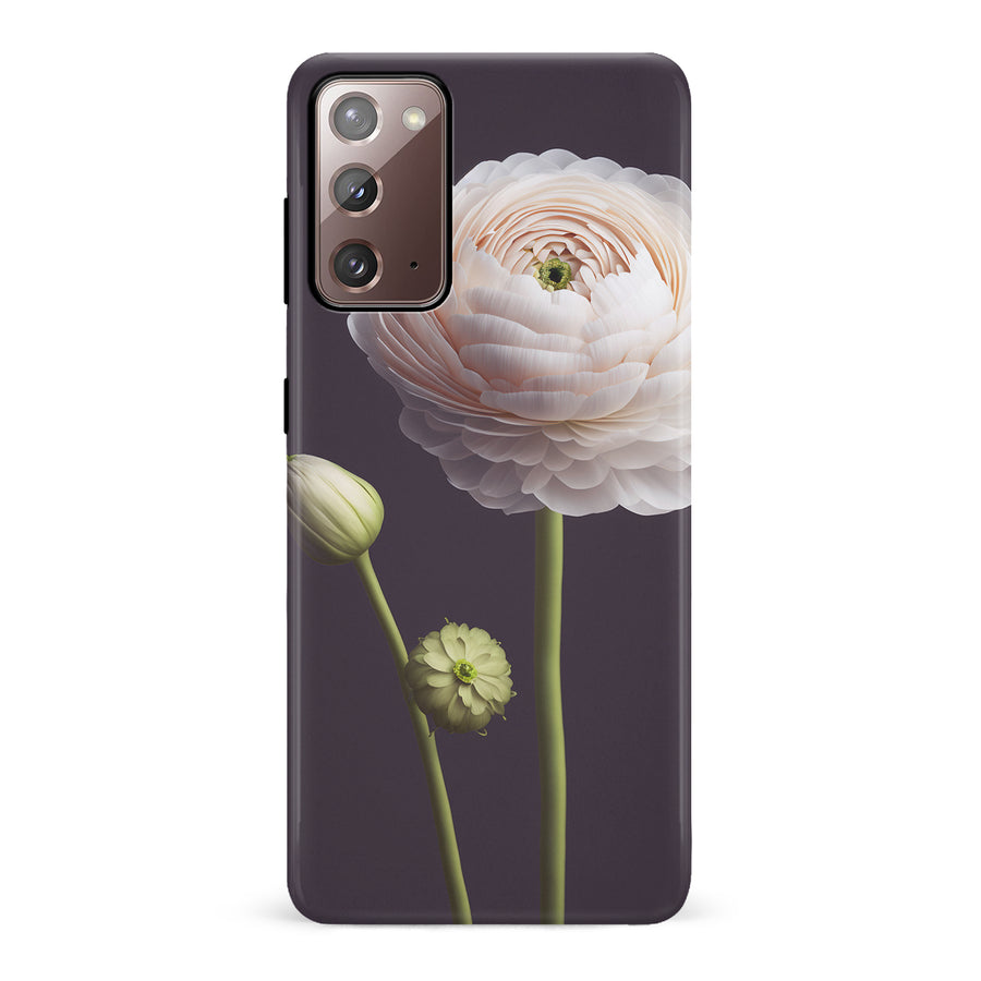 Samsung Galaxy Note 20 Persian Buttercup Phone Case in Black