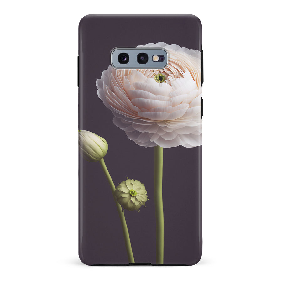 Samsung Galaxy S10e Persian Buttercup Phone Case in Black