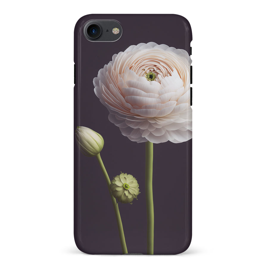 iPhone 7/8/SE Persian Buttercup Phone Case in Black