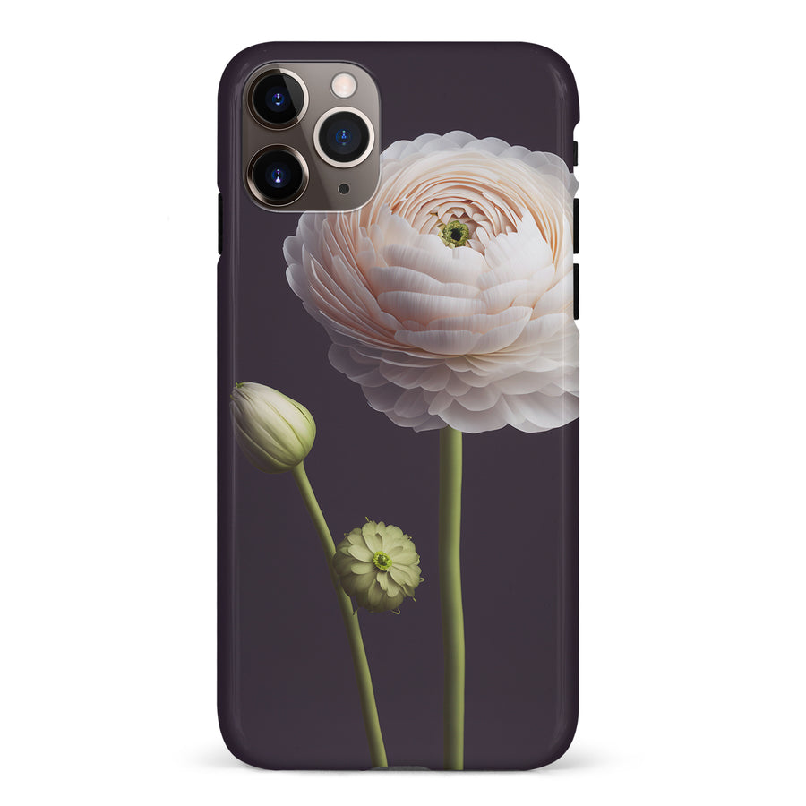 iPhone 11 Pro Max Persian Buttercup Phone Case in Black