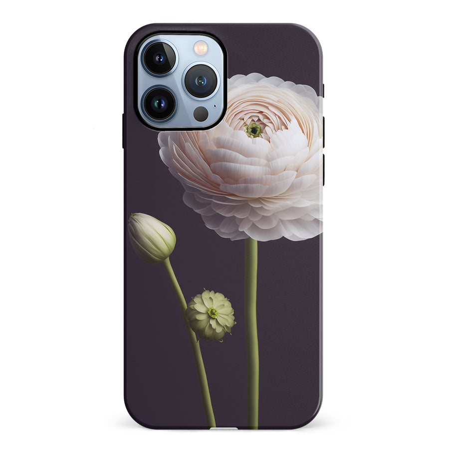 iPhone 12 Pro Persian Buttercup Phone Case in Black
