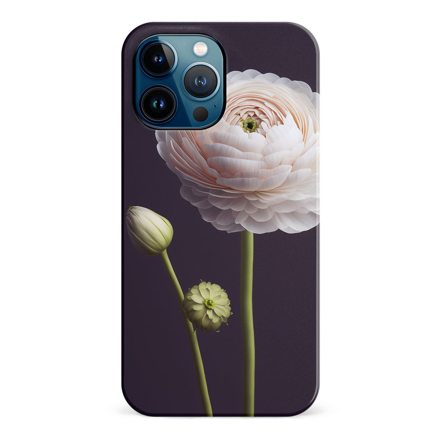iPhone 12 Pro Max Persian Buttercup Phone Case in Black