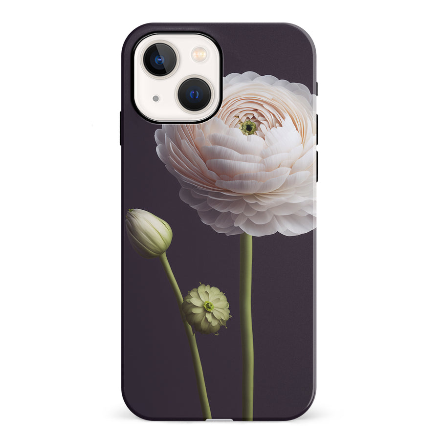 iPhone 13 Mini Persian Buttercup Phone Case in Black