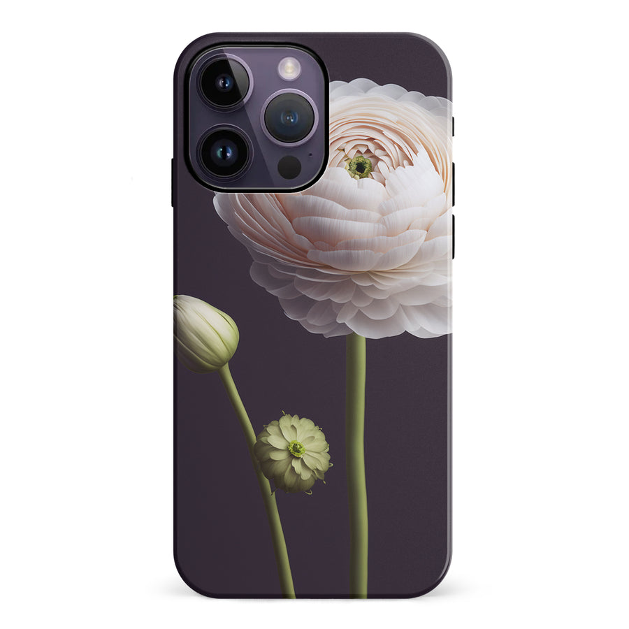iPhone 14 Pro Max Persian Buttercup Phone Case in Black